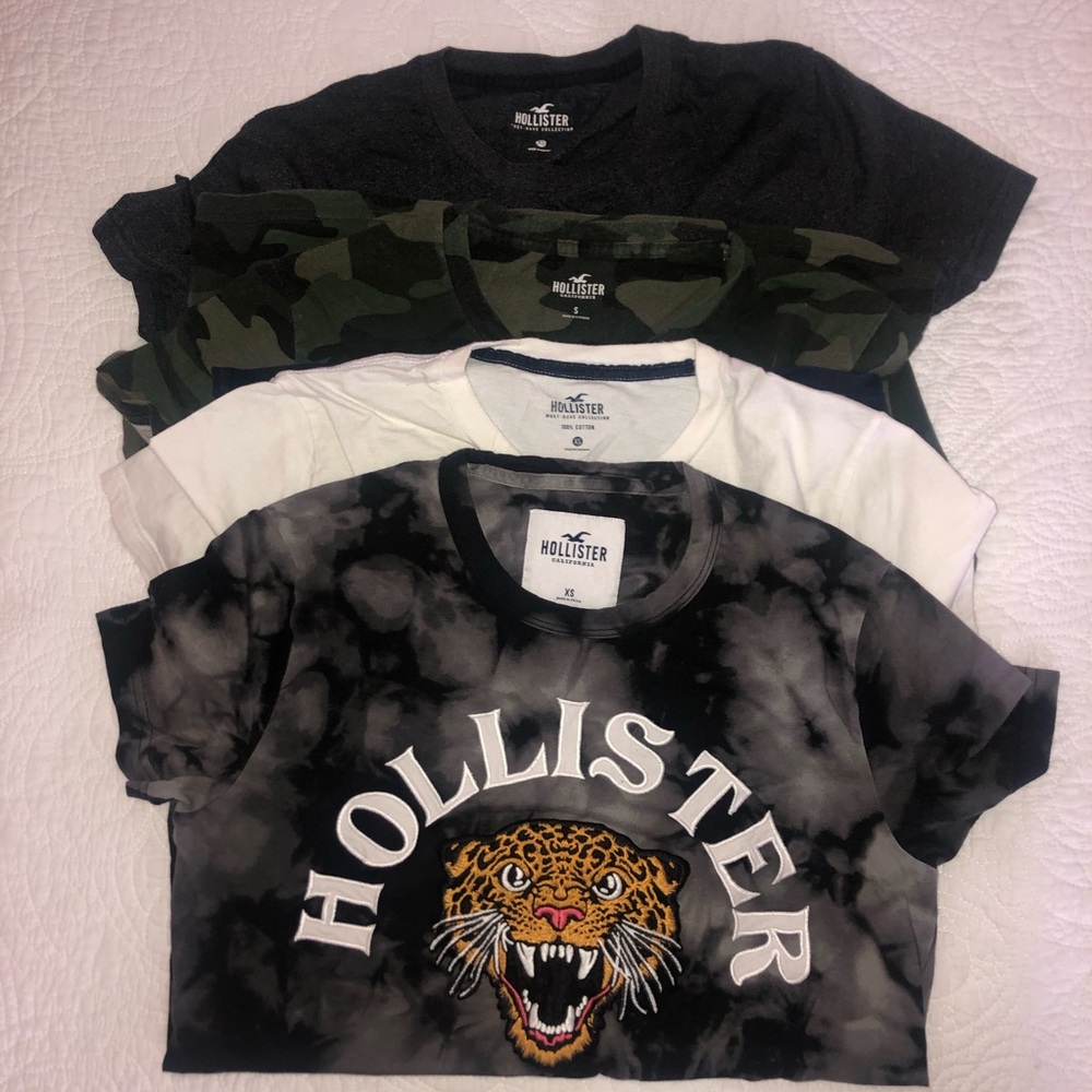 Hollister Tee Bundle (4)